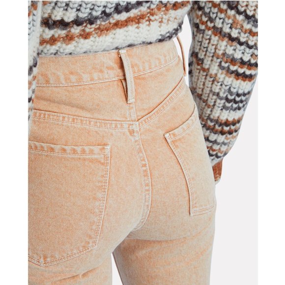 Frame Le Sylvie Slender Straight Sand Jeans - Picture 3 of 11